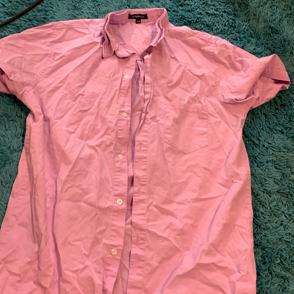 collard uniform shirt